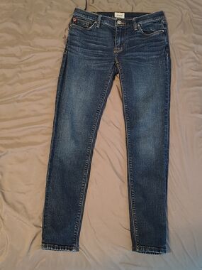 Hudson Jeans Women’s Mid-Rise Super Skinny Ankle Krista Jeans - Dark Blue